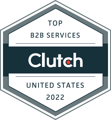 Top B2B Service 2022 - Clutch.co - Badge