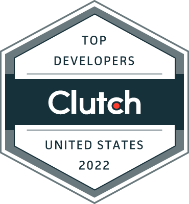 Top US developers 2022 - Clutch.co - Badge