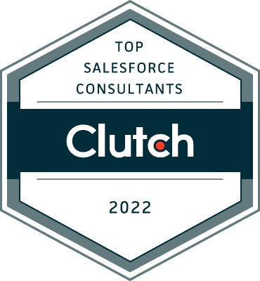 Top Salesforce Consultants Worldwide - Award badge - Clutch.co
