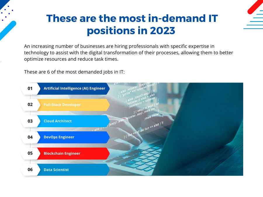 These are the most in-demand IT jobs positions in 2023