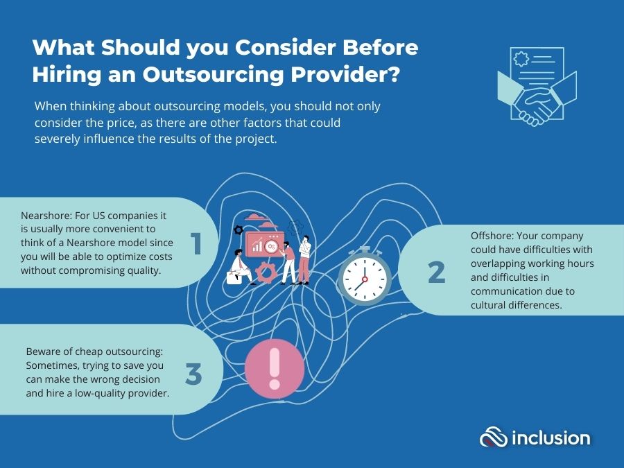 What should you consider before hiring an HR outsourcing service? 