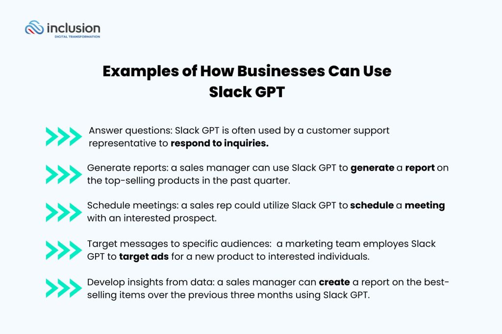 Salesforce Slack GPT Infographic 