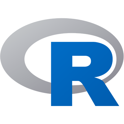 R language logo