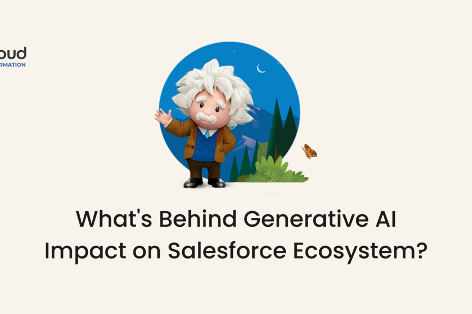 Salesforce ecosystem generative AI