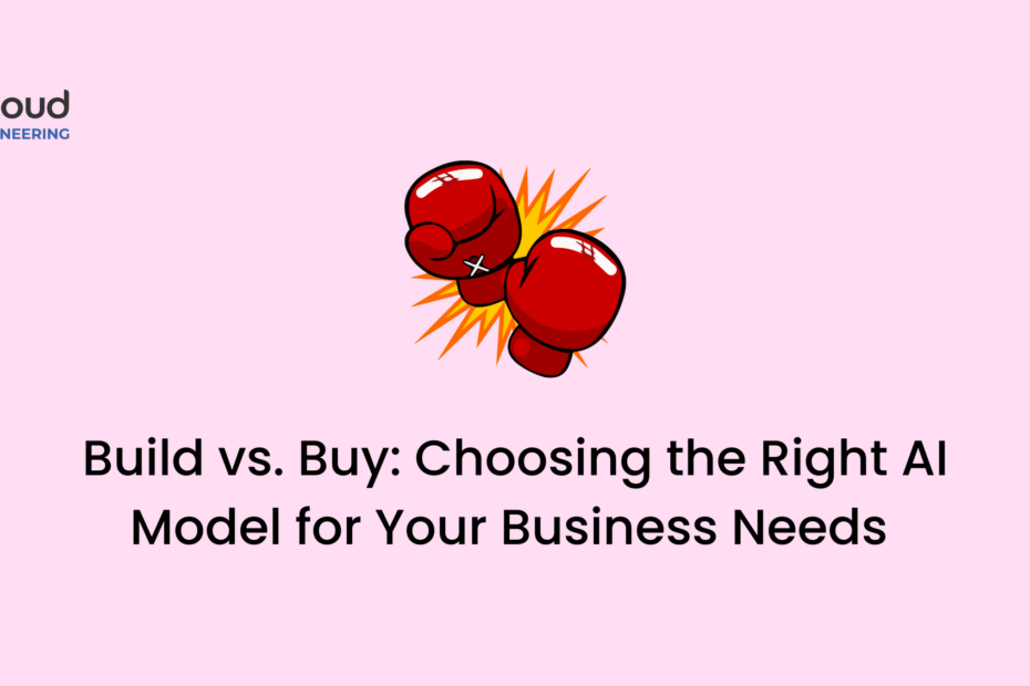 Build vs. Buy Choosing the Right AI Model for Your Business Needs