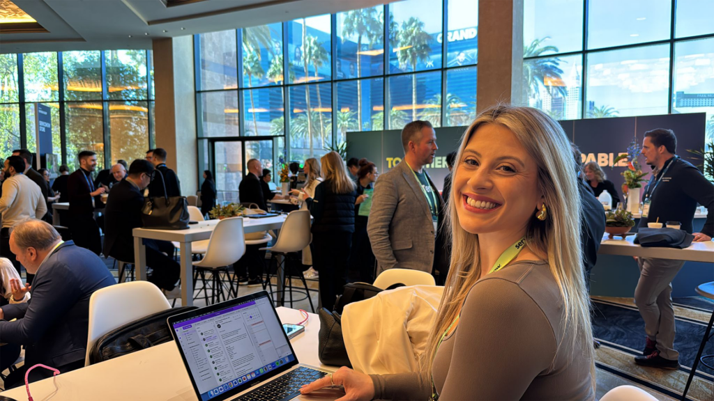 Jayme Byrd at the Servicenow Partner Kickoff 2025