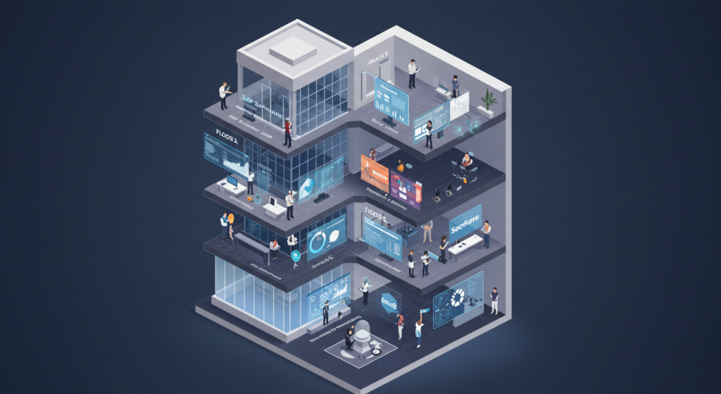 Businesses have a varied tech stack, using different solutions from diverse vendors