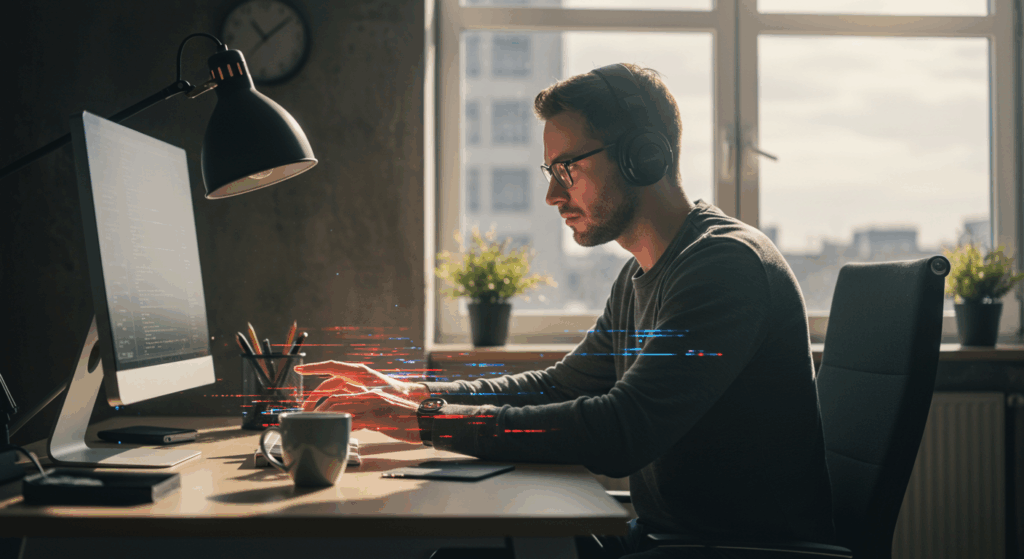 AI-Augmented Developer coding