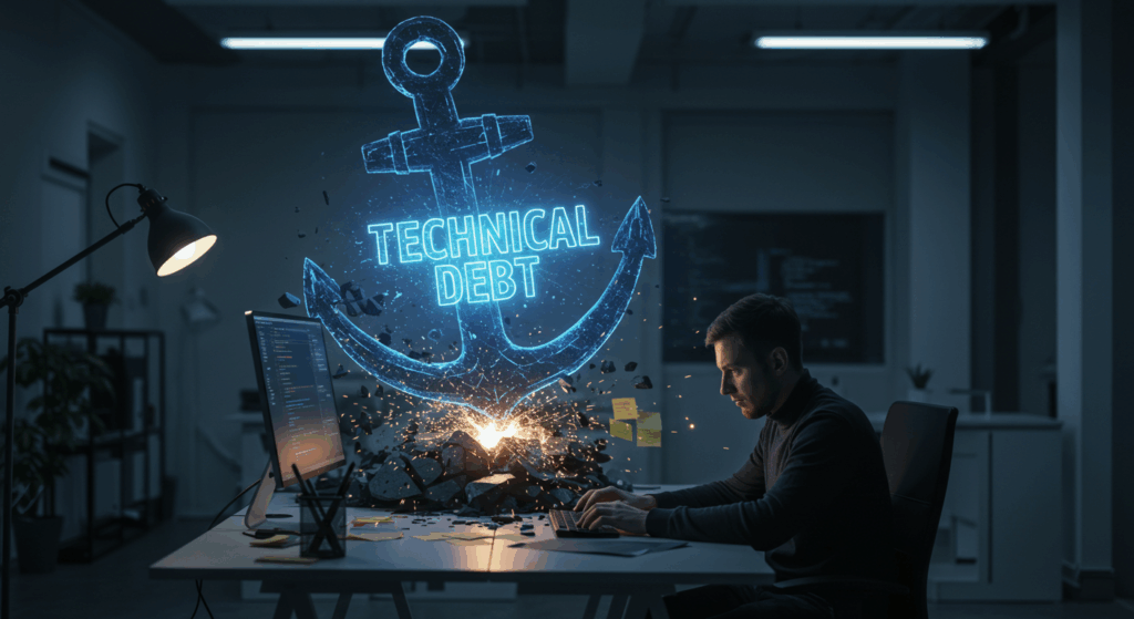 Technical debt is one of the biggest roadblocks of AI economics