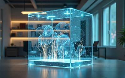 Inclusion Cloud Agentic AI transparency icon representing explainable, auditable, and documented agent decisions.