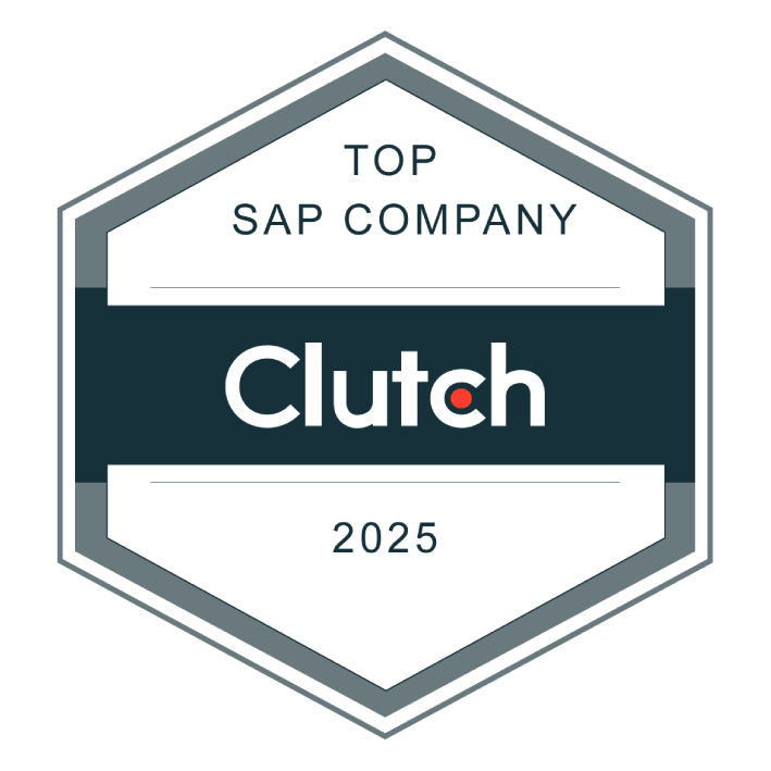 Clutch recognition naming Inclusion Cloud as a top SAP services partner for enterprise implementations and integrations.