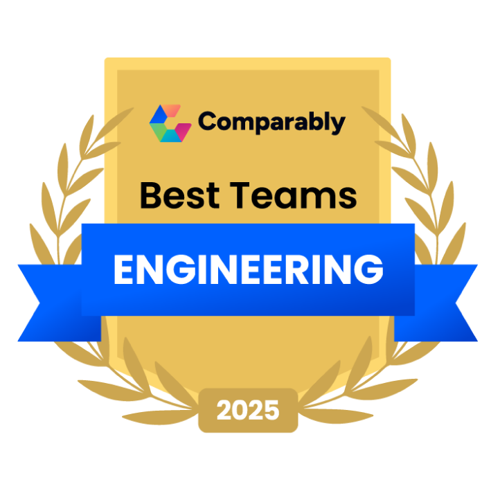 Comparably recognition highlighting Inclusion Cloud’s engineering teams for performance, culture, and technical excellence.