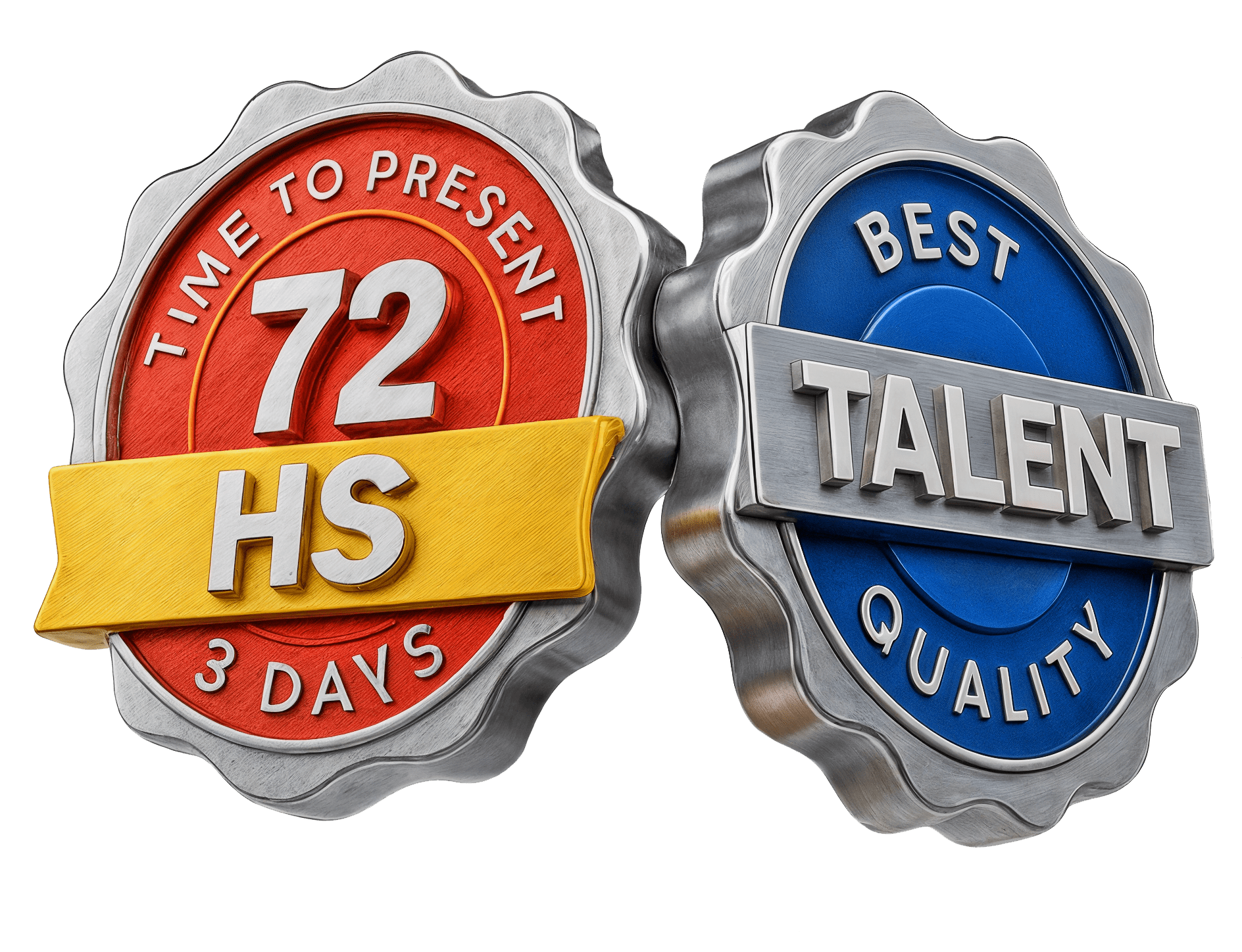 CERTIFIED TALENT – DELIVERED IN 72 HOURS – GUARANTEED