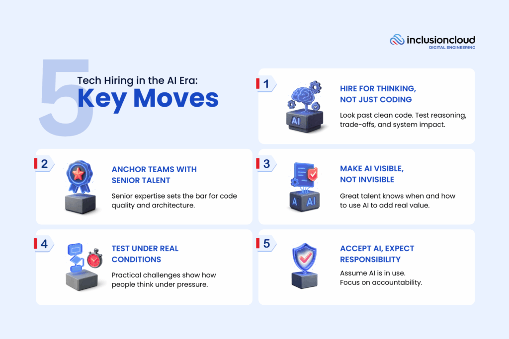 Tech hiring in the AI era - 5 key moves