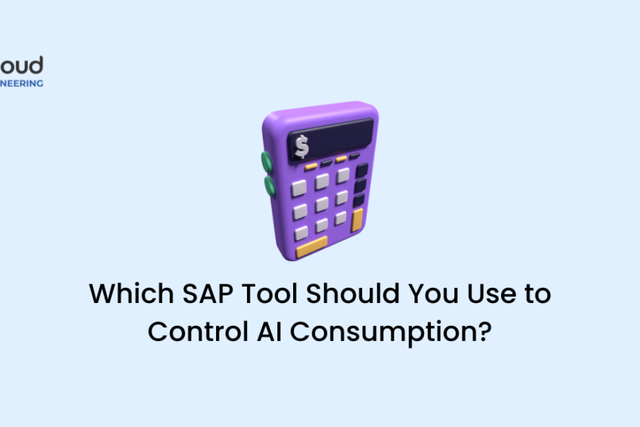 How to Choose the Right SAP Tool for AI Consumption Management