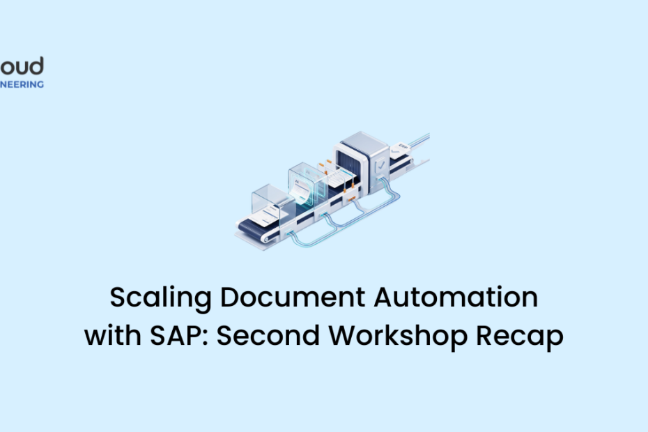 SAP Document AI Second Workshop